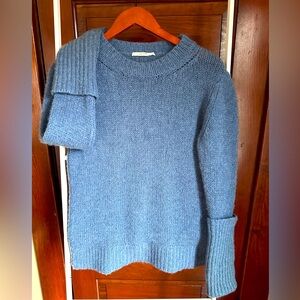 The Row Cashmere Cuffed Sweater